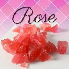 Kandijsnoepjes Rose 